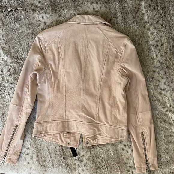BLANKNYC Suede Leather Semi Fit Moto Jacket - Picture 2 of 6